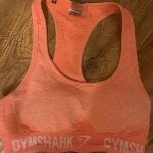 Gym shark bra orange